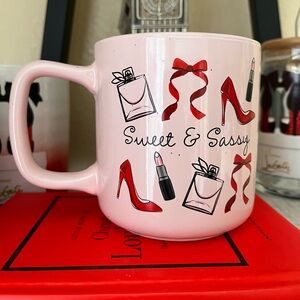 Sweet and Sassy Pink Coffee Mug NEW